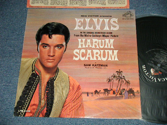 画像1: ELVIS PRESLEY - HARUM SCARUM  ( Matrix #  A)4S / B) 6S )  (Ex/Ex+ Looks:Ex++ Tape Seam ) / 1965 US AMERICA ORIGINAL "WHITE RCA^Victor Logo on TOP, STEREO at BOTTOM Label"  STEREO Used LP