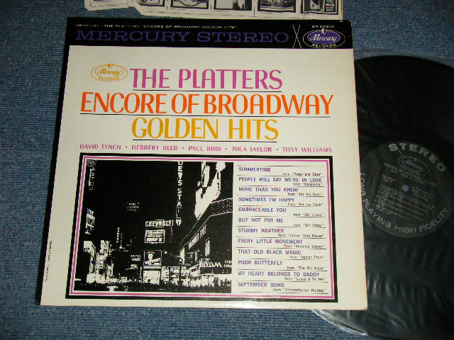 画像1: THE PLATTERS - ENCORE OF BROADWAY GOLDEN HITS (Ex+++/Ex+++)  / 1961  US AMERICA ORIGINAL STEREO Used  LP  
