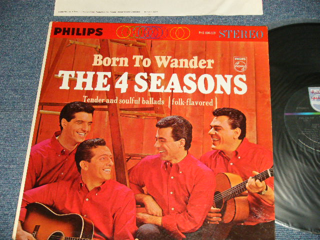 画像1: THE 4 FOUR SEASONS -  BORN TO WANDER (Ex+++/Ex Looks:Ex+++)   / 1964 US AMERICA ORIGINAL STEREO used LP