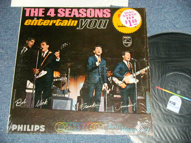 画像1: THE 4 FOUR SEASONS - ENTERTAIN YOU (MINT-/MINT- BB)   / 1965 US AMERICA ORIGINAL MONO used LP