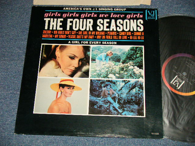 画像1: THE 4 FOUR SEASONS - GIRLS GIRLS GIRLS WE LOVE GIRLS (Ex++/Ex++)   / 1965 US AMERICA ORIGINAL MOBO used LP