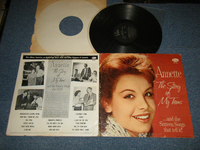 画像1: ANNETTE - The STORY OF MY TEENS (Ex/Ex++ Looks:Ex+ EDSP)  / 1962 US AMERICA ORIGINAL MONO Used LP  