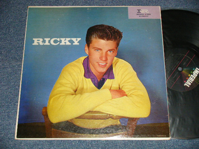 画像1: RICKY NELSON - RICKY ( Debut Album from IMPERIAL) ( Ex+/Ex+++ EDSP, WOBC) / 1957 US AMERICA ORIGINAL 1st Press " Black with STAR on TOP Label " MONO Used LP 
