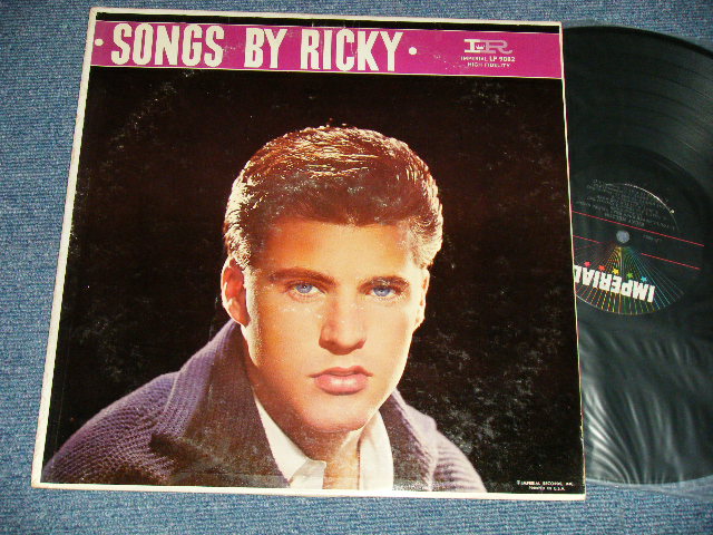 画像1: RICKY NELSON - SONGS BY RICKY( Ex++/Ex+++ EDSP ) / 1959 US AMERICA ORIGINAL 1st Press " Black with STAR on TOP Label " MONO Used LP 
