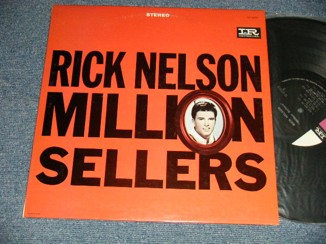 画像1: RICKY NELSON - MILLION SELLERS  (Ex+++/MINT-) / 1964 US AMERICA ORIGINAL 1st Press "BLACK with PINK & WHITE Label"  STEREO Used LP 