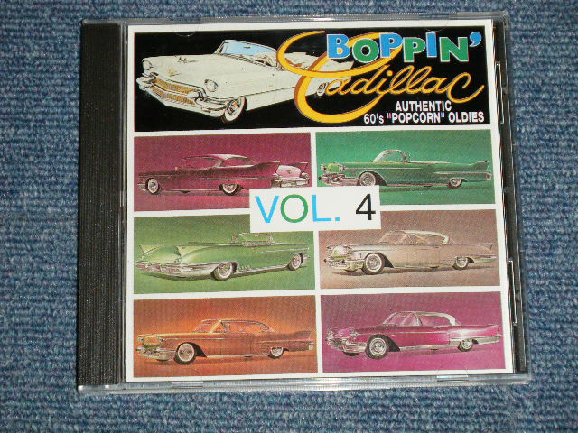 画像1: V.A.Various OMNIBUS -  BOPPIN' CADILLAC AUTHENTIC 60'S "POPCORN" OLDIES VOL.4  (NEW) / 1995 EU / EEC EUROPE "BRAND NEW" CD 
