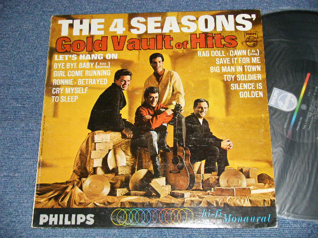 画像1: THE 4 FOUR SEASONS - GOLD VAULT OF HITS (Ex+/MINT-, Ex+++ Looks:Ex++)   / 1965 US AMERICA ORIGINAL MONO used LP