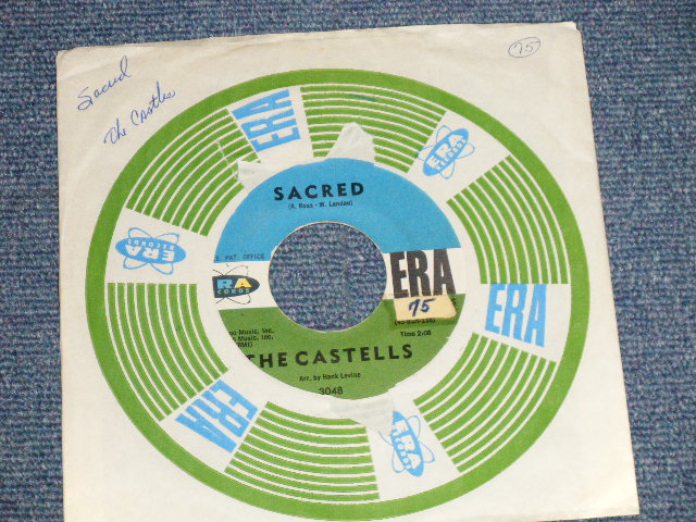 画像1: THE CASTELLES - A) SACRED  B) I GOT DREAMY (Ex/Ex STOL) / 1961 US AMERICA Original Used 7" Single 