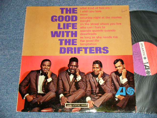 画像1: THE DRIFTERS - THE GOOD LIFE WITH THE DRIFTERS (Ex+/Ex++ SWOFC, EDSP, STPOBC ) / 1965 US AMERICA ORIGINAL 1st Press "RED & PURPLE with BLACK FUN Label"   MONO Used LP