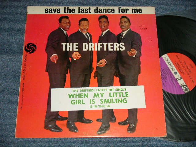画像1: THE DRIFTERS - SAVE THE LAST DANCE FOR ME (Ex+/Ex+ Looks:Ex) / 1962 US AMERICA ORIGINAL 1st Press "RED & PURPLE with BLACK FUN Label"   MONO Used LP