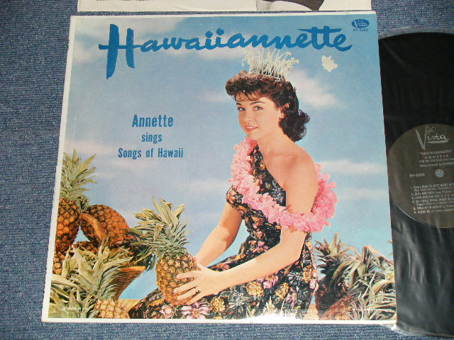 画像1: ANNETTE - HAWAIIANNETTE( Ex, Ex+++/Ex+++)  / 1960 US AMERICA ORIGINAL MONO Used LP  