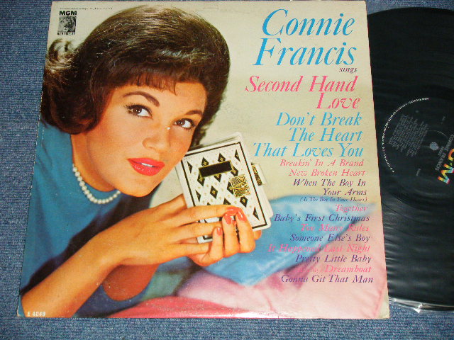 画像1: CONNIE FRANCIS -  SINGS SECOND HAND LOVE (Ex+/Ex++ EDSP)  1962 US AMERICA ORIGINAL MONO Used LP 
