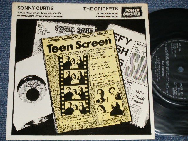 画像1: SONNY CURTIS THE CRICKETS -MILLION DOLLAR MOVIE  (MINT-/MINT-) / 1973 UK ENGLAND Original Used 7" EP 