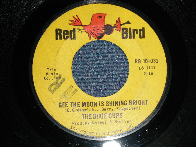 画像1: THE DIXIE CUPS - A) GEE THE MOON SHINING BRIGHT  B) I'M GONNA GET YOU YET ( Ex+++/Ex+++ Light Press Miss) / 1965 US AMERICA Original Used 7" inch Single  