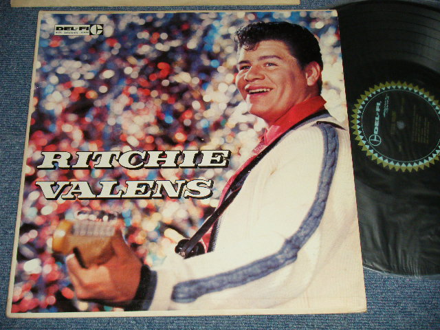 画像1: RITCHIE VALENS - RITCHIE VALENS (Ex+ / Ex++ ) / 1960 Version US AMERICA "BLACK with BLUE DIAMOND BORDER Ring Label"  MONO Used LP
