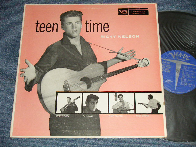 画像1: RICKY NELSON + V.A. Various - TEEN TIME  (Ex++/Ex+++ Looks:Ex EDSP) / 1957 US AMERICA ORIGINAL 1st Press " BLUE Label " MONO Used LP 