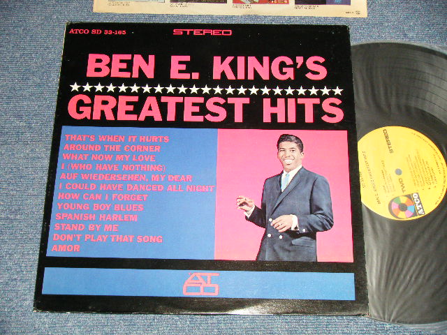 画像1: BEN E. KING (THE DRIFTERS) - GREATEST HITS ( Ex+++/MINT-)/ 1969 Version US AMERICA "YELLOW with 1841 BROADWAY Label" STEREO  Used LP a