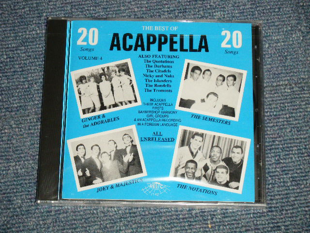 画像1: V.A.Various OMNIBUS - THE BEST OF ACAPPELLA VOLUME 4 (SEALED) / 1997 US AMERICA ORIGINAL "BRAND NEW SEALED" CD