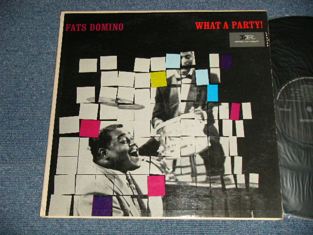 画像1: FATS DOMINO - WHAT A PARTY (Ex++/Ex++ Looks:MINT-) /1964 Version US AMERICA   "BLACK with PINK & WHITE Label"  MONO Used  LP 