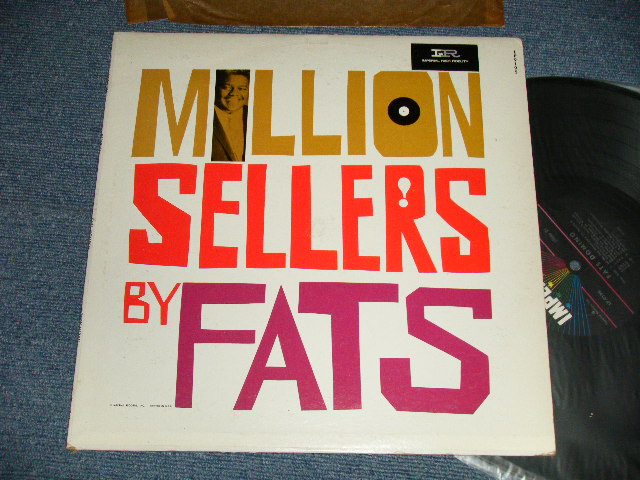 画像1: FATS DOMINO - MILLION SELLERS BY FATS (Ex+/Ex++ Looks:Ex+++  EDSP) /1963 US AMERICA ORIGINAL 1st press "BLACK with COLORED STARS at TOP Label"  MONO Used  LP 