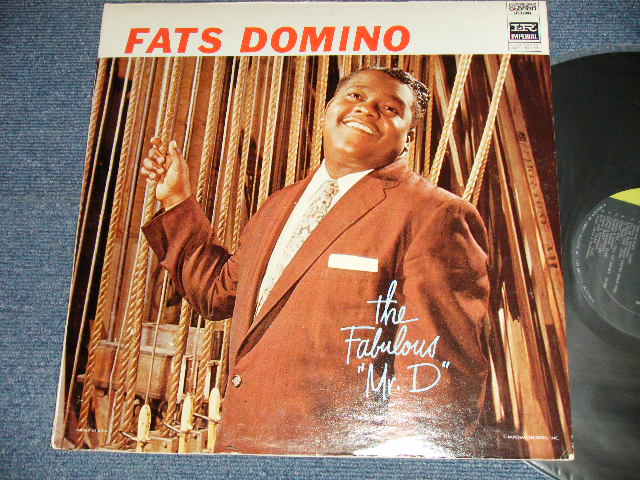 画像1: FATS DOMINO - .. THE FABULOUS "MR.D" (Ex++/Ex++ Looks:MINT- ) /1967 Version US AMERICA 3rd Press "BLACK with GREEN Label"  STEREO  Used  LP 