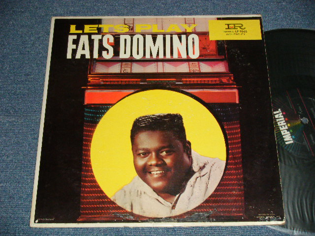 画像1: FATS DOMINO - LET'S PLAY FATS DOMINO (VG++/Ex Looks:Ex- EDSP, WTRDMG) /1959 US AMERICA 2nd press "BLACK with COLORED STARS at TOP Label"  MONO Used  LP 