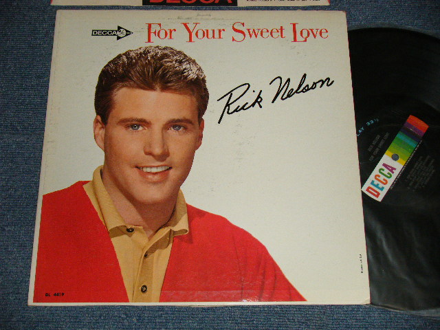 画像1: RICK NELSON - FOR YOUR SWEET LOVE  (Ex++/Ex+++  EDSP) / 1963 US AMERICA ORIGINAL MONO Used LP 