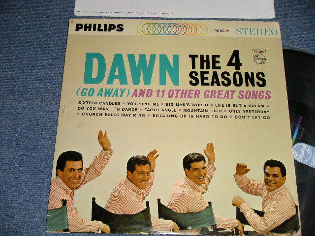 画像1: THE 4 FOUR SEASONS -  DAWN (Ex+/Ex+ EDSP) / 1964 US AMERICA ORIGINAL STEREO  used LP