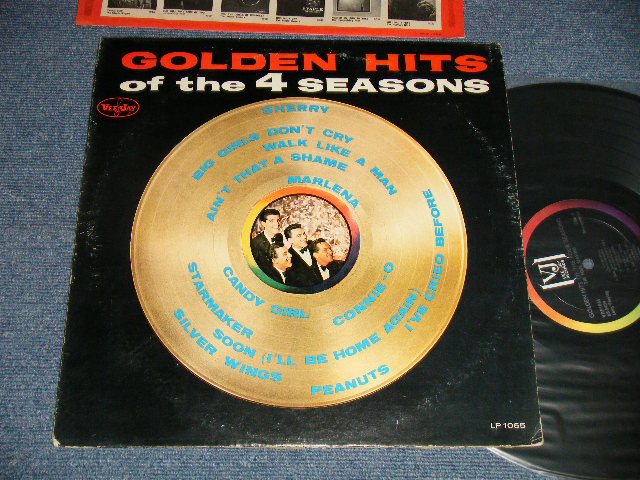 画像1: THE 4 FOUR SEASONS - GOLDEN HITS (Ex+/Ex+++ EDSP) / 1963 US AMERICA ORIGINAL MONO used LP