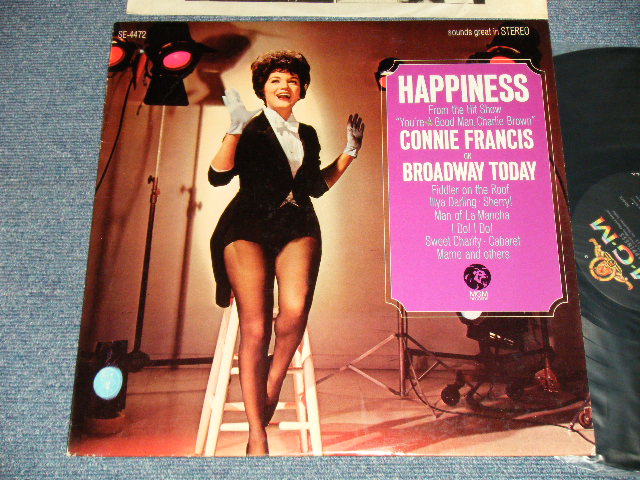 画像1: CONNIE FRANCIS - HAPPINESS (Ex+++/MINT-  BB) / 1967 US AMERICA ORIGINAL STEREO Used LP 