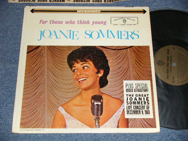 画像1: JOANIE SOMMERS - FOR THOSE WHO THINK YOUNG (Ex++/Ex+++ STOBC) / 1962 US AMERICA ORIGINAL 1st Press "GOLD LABEL" STEREO Used  LP  