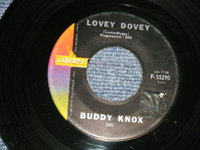 画像1: BUDDY KNOX - A) LOVELY DOVEY  B) I GOYOU (Ex+/Ex+) / 1960  US AMERICA ORIGINAL Used 7" SINGLE 