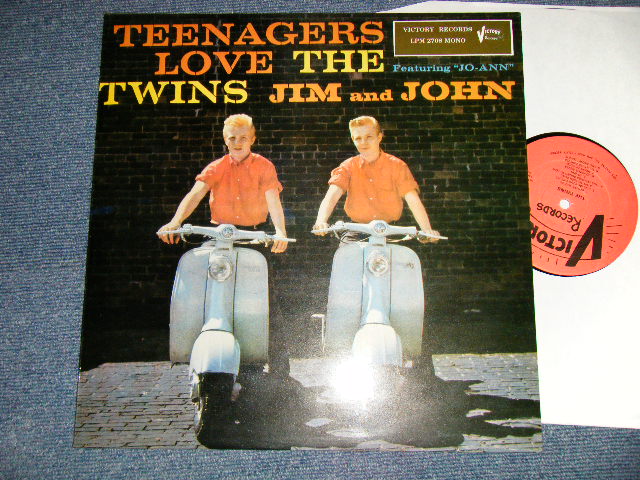 画像1: THE TWINS JIM and JOHN - TEENAGERS LOVE THE TWINS (NEW) / EUROPE REISSUE "BRAND NEW" LP 
