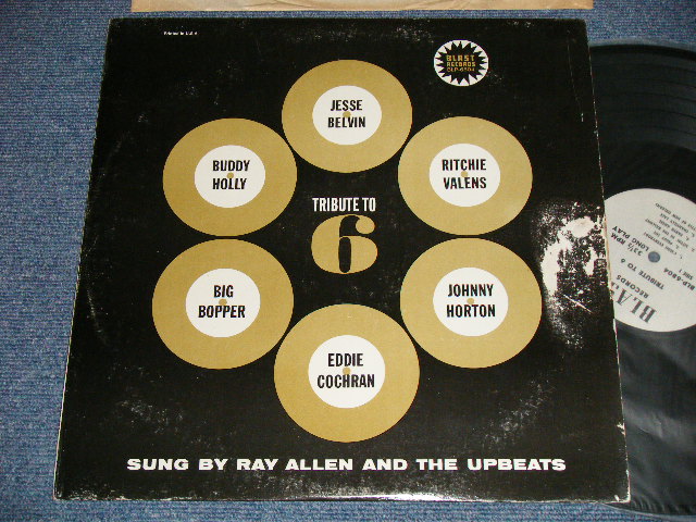 画像1: RAY ALLEN AND THE UPBEATS - TRIBUTE TO 6 (VG++, Ex++/Ex+++ TEARBRKOFC) /1962 US AMERICA ORIGINAL "WHITE LABEL PROMO" MONO Used LP  