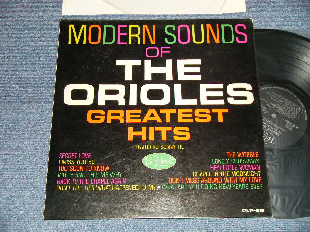画像1: THE ORIOLES feat. SONNY TIL - MODERN SOUNDS OF THE ORIOLES GREATEST HITS (Ex++/Ex++) / 1962 US AMERICA ORIGINAL MONO Used LP  