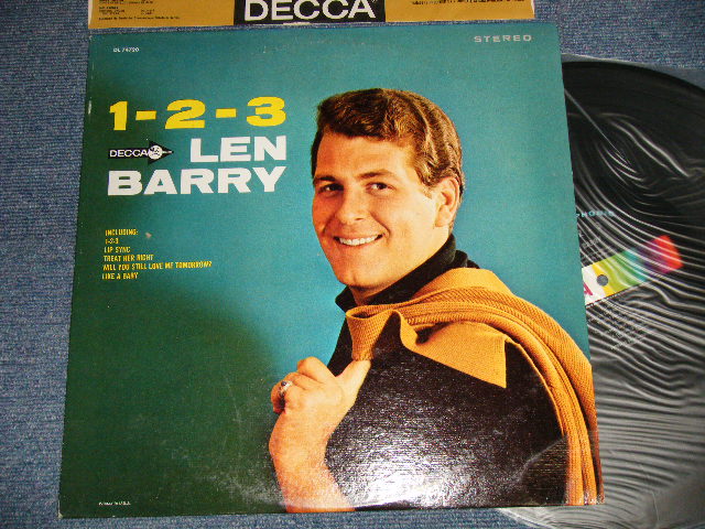 画像1: LEN BARRY os THE DOVELLS - 1-2-3 (Ex+++/MINT-) / 1965 US AMERICA ORIGINAL STEREO Used LP  