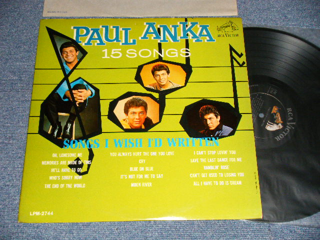 画像1: PAUL ANKA - 15 SONGS (Ex++/MINT- ) / 1963 US AMERICA ORIGINAL MONO Used LP
