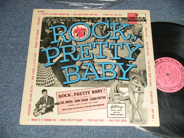 画像1: ost V.A. Various Omnibus/ Jimmy Daley And The Ding-A-Lings  - ROCK PRETTY BABY (Ex+++, Ex++/Ex+++) / 1957 US AMERICA ORIGINAL "PINK LABEL PROMO" MONO Used LP 