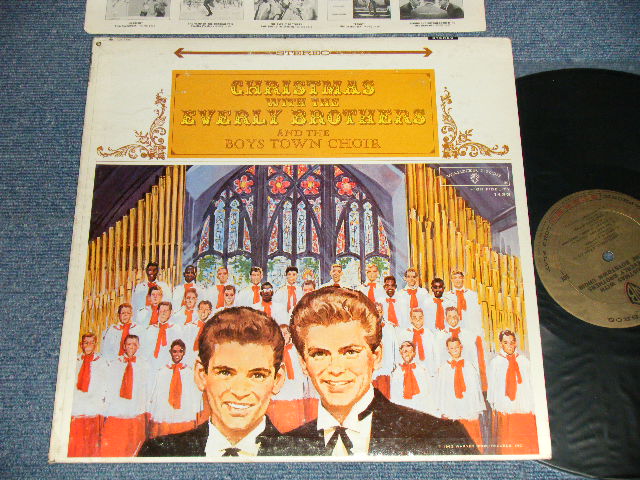 画像1: The EVERLY BROTHERS and The BOYS TOWN CHOIR - CHRISTMAS WITH The EVERLY BROTHERS (Ex++/Ex+++ Looks:MINT-)  / 1962 US AMERICA ORIGINAL STEREO Used LP  