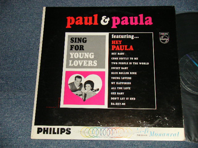 画像1: PAUL & PAULA - SING FOR YOUNG LOVERS (Ex/VG+++) /1963 US AMERICA ORIGINAL MONO Used LP 