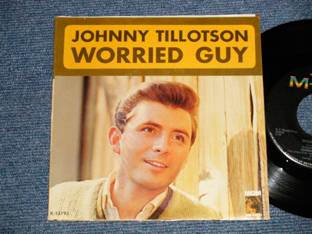 画像1: JOHNNY TILLOTSON - A) Worried Guy  B) Please Don't Go Away(Ex+++/Ex+++) / 1964 US AMERICA ORIGINAL Used 7" SINGLE  with PS Picture Sleeve 