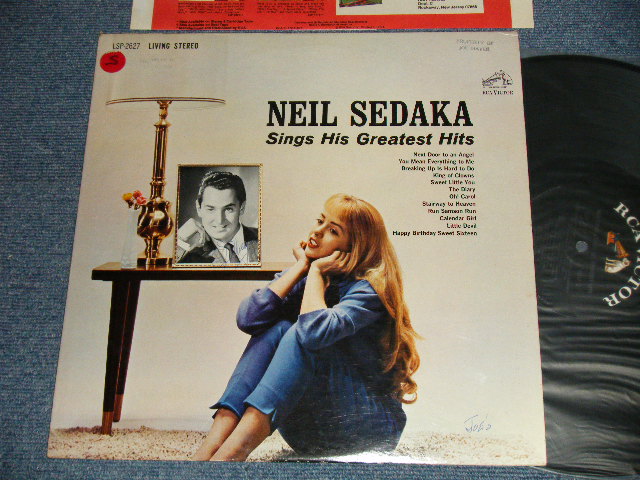 画像1: NEIL SEDAKA /- SINGS HIS GREATEST HITS (Ex+/MINT- SWOFC, STOFC, SWOBC) / 1962 US AMERICA ORIGINAL "PROMO" MONO Used LP 