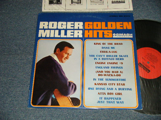 画像1: ROGER MILLER  - GOLDEN HITS (Ex+Ex+++ Looks:Ex++) / 1965 US AMERICA ORIGINAL STEREO Used LP 