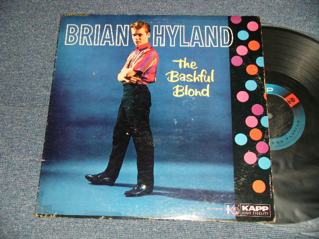 画像1: BRIAN HYLAND - THE BASHFUL BLOND ( Ex/Ex+++ TAPESEAM) / 1960 US AMERICA ORIGINAL "MULTI COLOR Label" MONO Used LP  