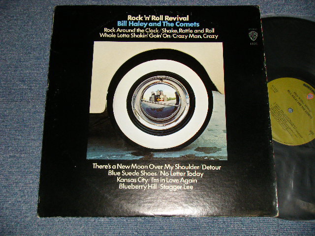 画像1: BILL HALEY and His COMETS - ROCK 'N' ROLL REVIVAL (Ex++/MINT- Looks:Ex++, MINT-)  1971 US AMERICA ORIGINAL 1st Press "GREEN with 'WB' Label" Used LP 