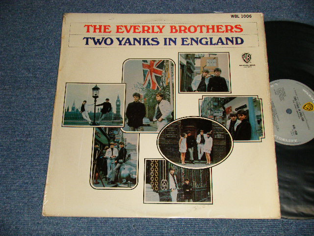 画像1: The EVERLY BROTHERS- TWO YANKS IN ENGLAND (Ex++/Ex+++) / 1966 UK ENGLAND ORIGINAL "GRAY LABEL" MONO Used LP  