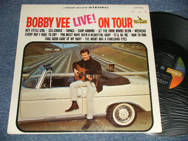 画像1: BOBBY VEE - LIVE! ON TOUR (Ex++/Ex++) / 1965 US AMERICA ORIGINAL STEREO Used LP  