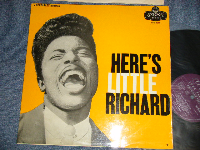 画像1: LITTLE RICHARD - HERE'S LITTLE RICHARD (Ex++/VG+++) / 1957 UK ENGLAND ORIGINAL MONO Used LP 