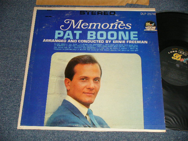 画像1: PAT BOONE - MEMORIES (Ex++/Ex+++) /1966 US AMERICA ORIGINAL STEREO Used LP 