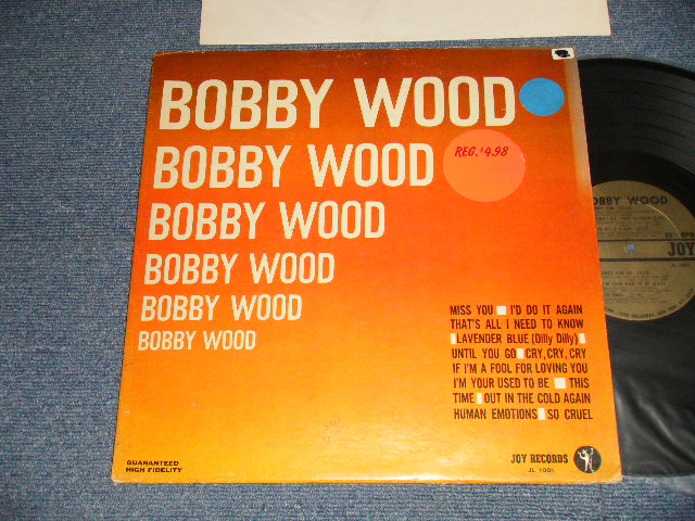 画像1: BOBBY WOOD - BOBBY WOOD (Ex+/Ex++ STOFC) / 1964 US AMERICA ORIGINAL MONO Used LP  